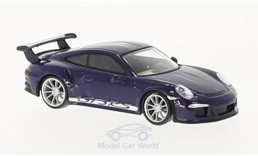 Coche miniatura Porsche 991 GT3 RS 1/64 Spark 911 GT3 RS purpura 2016 Porsche 991 GT3 RS 1/64 Spark 911 GT3 RS purpura 2016 coche miniatura