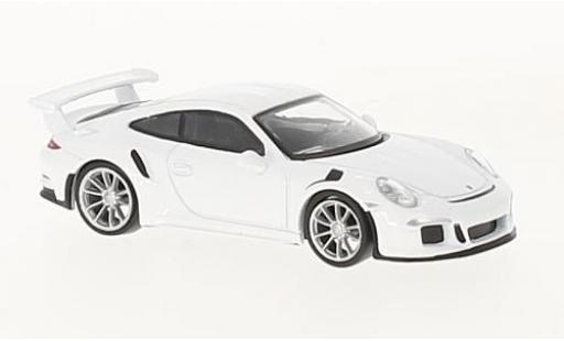 Coche miniatura Porsche 991 GT3 RS 1/64 Spark 911 GT3 RS blanco 2016 Porsche 991 GT3 RS 1/64 Spark 911 GT3 RS blanco 2016 coche miniatura