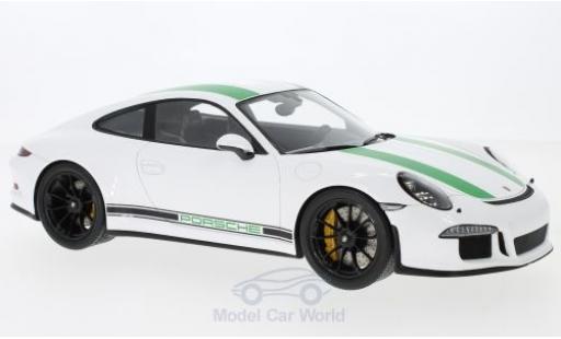 Coche miniatura Porsche 991 R 1/18 Spark 911 R blanco 2017 Porsche 991 R 1/18 Spark 911 R blanco 2017 coche miniatura