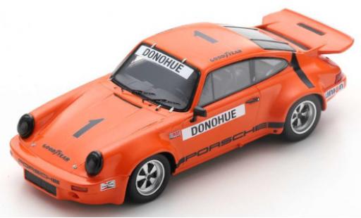 Coche miniatura Porsche 930 RS 1/43 Spark 911 RS 3.0 No.1 IROC Daytona 1974 M.Donohue Porsche 930 RS 1/43 Spark 911 RS 3.0 No.1 IROC Daytona 1974 M.Donohue coche miniatura