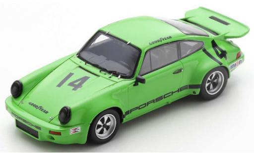 Coche miniatura Porsche 911 1/43 Spark RS 3.0 No.14 IROC Riverside 1973 E.Fittipaldi Porsche 911 1/43 Spark RS 3.0 No.14 IROC Riverside 1973 E.Fittipaldi coche miniatura