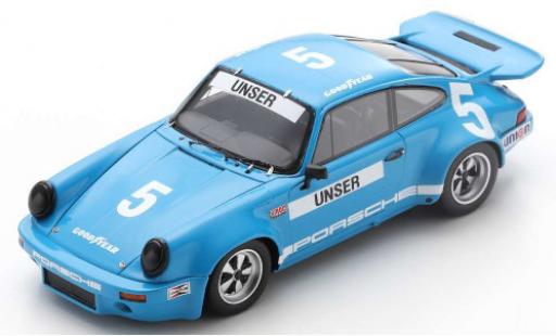 Coche miniatura Porsche 930 RS 1/43 Spark 911 RS 3.0 No.5 IROC Daytona 1974 B.Unser Porsche 930 RS 1/43 Spark 911 RS 3.0 No.5 IROC Daytona 1974 B.Unser coche miniatura