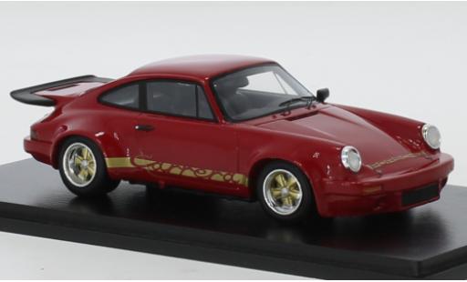 Coche miniatura Porsche 930 RS 1/43 Spark 911 RS 3.0 rojo/Dekor 1974 Porsche 930 RS 1/43 Spark 911 RS 3.0 rojo/Dekor 1974 coche miniatura