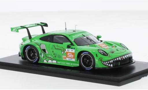 Coche miniatura Porsche 911 1/43 Spark RSR-19 No.56 Project 1 - AO 24h Le Mans 2023 1:43 Porsche 911 1/43 Spark RSR-19 No.56 Project 1 - AO 24h Le Mans 2023 1:43 coche miniatura