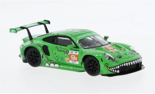 Coche miniatura Porsche 911 1/64 Spark RSR-19 No.56 Project 1 - AO 24h Le Mans 2023 1:64 Porsche 911 1/64 Spark RSR-19 No.56 Project 1 - AO 24h Le Mans 2023 1:64 coche miniatura