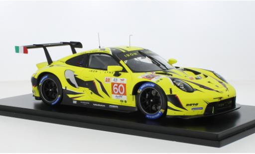 Porsche 911 1/18 Spark RSR-19 No.60 Iron Lynx 24h Le Mans 2023 1:18 coche miniatura