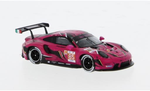 Coche miniatura Porsche 911 1/87 Spark RSR-19 No.85 Iron Dames 24h Le Mans 2023 1:87 Porsche 911 1/87 Spark RSR-19 No.85 Iron Dames 24h Le Mans 2023 1:87 coche miniatura