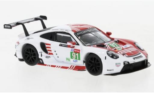 Porsche 992 RSR 1/64 Spark 911 -19 No.91 GT Team 24h Le Mans 2020 1:64 coche miniatura