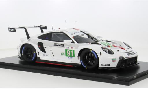 Porsche 911 1/18 Spark RSR-19 No.91 GT Team 24h Le Mans 2022 1:18 coche miniatura