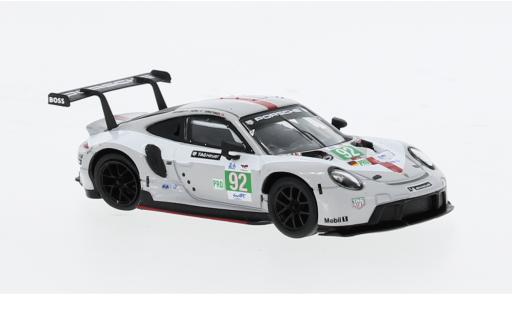 Coche miniatura Porsche 911 1/64 Spark RSR-19 No.92 GT Team 24h Le Mans 2022 1:64 Porsche 911 1/64 Spark RSR-19 No.92 GT Team 24h Le Mans 2022 1:64 coche miniatura