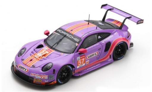 Coche miniatura Porsche 992 RSR 1/43 Spark 911 RSR No.57 Team Project 1 - 4 Horsemen Racing 24h Le Mans 2020 J.Bleekemolen/F.Fraga/B.Keating Porsche 992 RSR 1/43 Spark 911 RSR No.57 Team Project 1 - 4 Horsemen Racing 24h Le Mans 2020 J.Bleekemolen/F.Fraga/B.Keating coche miniatura