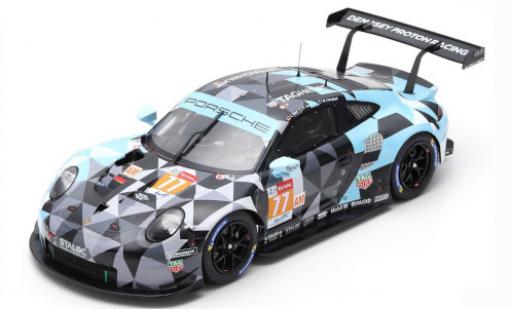 Coche miniatura Porsche 991 RSR 1/12 Spark 911 RSR No.77 Dempsey-Projoon Racing 24h Le Mans 2018 M.Campbell/C.Ried/J.Andlauer Porsche 991 RSR 1/12 Spark 911 RSR No.77 Dempsey-Projoon Racing 24h Le Mans 2018 M.Campbell/C.Ried/J.Andlauer coche miniatura