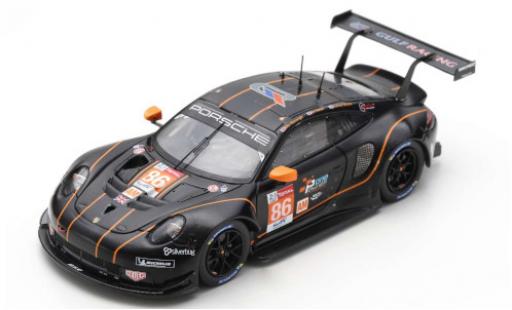 Coche miniatura Porsche 992 RSR 1/43 Spark 911 RSR No.86 Gulf Racing 24h Le Mans 2020 B.Barker/M.Wainwright/A.Watson Porsche 992 RSR 1/43 Spark 911 RSR No.86 Gulf Racing 24h Le Mans 2020 B.Barker/M.Wainwright/A.Watson coche miniatura