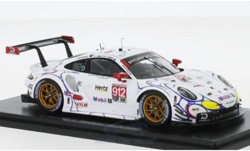 Porsche 991 RSR 1/43 Spark 911 RSR No.912 GT Team Petit Le Mans 2018 E.Bamber/L.Vanthoor/M.Jaminet coche miniatura