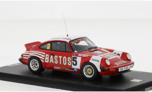 Coche miniatura Porsche 930 1/43 Spark 911 SC No.5 Bastos Rallye du Condroz 1983 1:43 Porsche 930 1/43 Spark 911 SC No.5 Bastos Rallye du Condroz 1983 1:43 coche miniatura