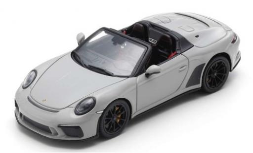 Coche miniatura Porsche 992 Speedster 1/43 Spark 911 Speedster gris 2019 Porsche 992 Speedster 1/43 Spark 911 Speedster gris 2019 coche miniatura