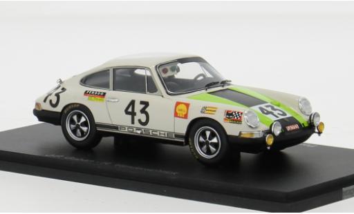 Porsche 911 1/43 Spark T No.43 24h Le Mans 1968 1:43 coche miniatura