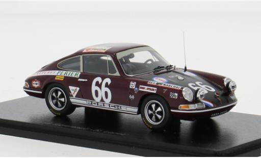 Porsche 911 1/43 Spark T No.66 24h Le Mans 1969 1:43 coche miniatura