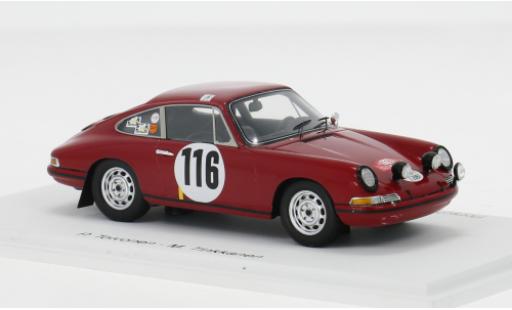 Porsche 911 1/43 Spark T/R Rally Monte Carlo 1968 #116 1:43 coche miniatura