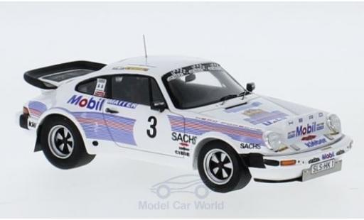 Coche miniatura Porsche 930 Turbo 1/43 Spark 911 Turbo 3.3 No.3 Mobil Rallye DM Rallye Saarland 1983 M.Hero/D.Müller Porsche 930 Turbo 1/43 Spark 911 Turbo 3.3 No.3 Mobil Rallye DM Rallye Saarland 1983 M.Hero/D.Müller coche miniatura