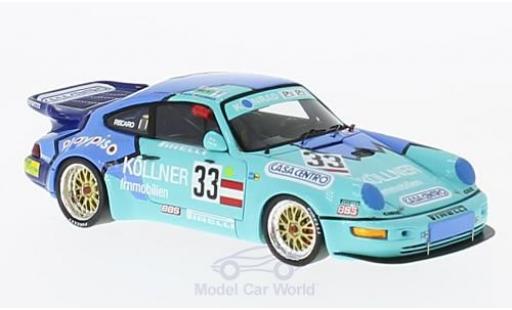 Porsche 993 Turbo 1/43 Spark 911 Turbo No.33 24h Le Mans 1994 B.Netzeband/F.Konrad/A.De Azevedo Hermann coche miniatura