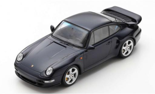 Coche miniatura Porsche 993 Turbo S 1/18 Spark 911 Turbo S () negro 1997 Porsche 993 Turbo S 1/18 Spark 911 Turbo S () negro 1997 coche miniatura