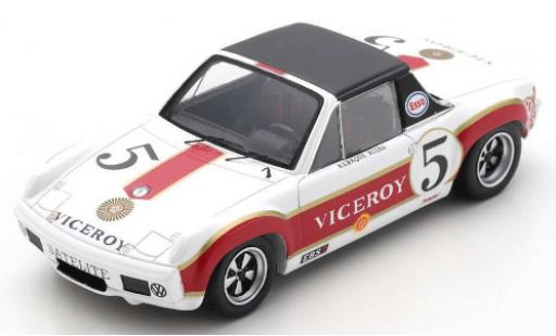 Porsche 914 1/43 Spark /6 GT No.5 Viceroy 1000 Km de Mexico 1972 G.Rojas/H.A.Rabaque coche miniatura