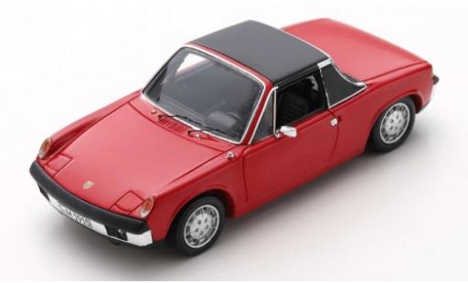 Porsche 914 1/43 Spark /6 rojo 1973 coche miniatura