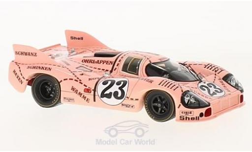 Coche miniatura Porsche 917 1971 1/43 Spark /20 No.23 Pink Pig 24h Le Mans 1971 R.Joest/W.Kauhsen Porsche 917 1971 1/43 Spark /20 No.23 Pink Pig 24h Le Mans 1971 R.Joest/W.Kauhsen coche miniatura