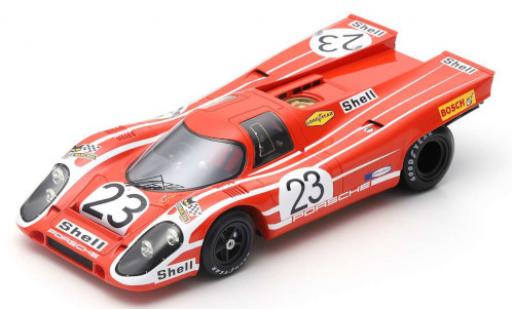 Coche miniatura Porsche 917 1970 1/18 Spark K No.23 24h Le Mans 1970 R.Attwood/H.Hermann Porsche 917 1970 1/18 Spark K No.23 24h Le Mans 1970 R.Attwood/H.Hermann coche miniatura