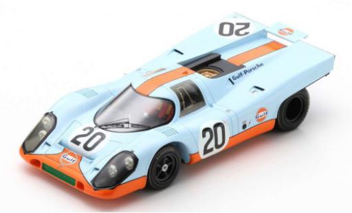 Coche miniatura Porsche 917 1970 1/18 Spark K No.20 John Wyer Automotive Engineering Gulf 24h Le Mans 1970 B.Redman/J.Siffert Porsche 917 1970 1/18 Spark K No.20 John Wyer Automotive Engineering Gulf 24h Le Mans 1970 B.Redman/J.Siffert coche miniatura