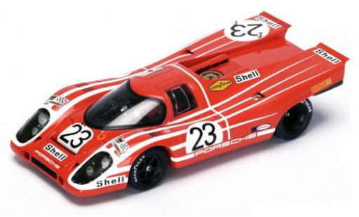 Coche miniatura Porsche 917 1970 1/64 Spark K No.23 24h Le Mans 1970 R.Attwood/H.Herrmann Porsche 917 1970 1/64 Spark K No.23 24h Le Mans 1970 R.Attwood/H.Herrmann coche miniatura