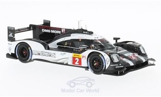 Porsche 919 2016 1/43 Spark Hybrid HY No.2 Team WEC 6h Bahrain 2016 R.Dumas/N.Jani/M.Lieb coche miniatura