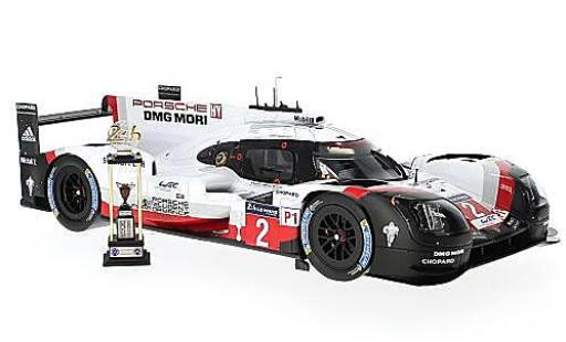 Coche miniatura Porsche 919 1/12 Spark Hybrid No.2 LMP Team 24h Le Mans 2017 T.Bernhard/E.Bamber/B.Hartley Porsche 919 1/12 Spark Hybrid No.2 LMP Team 24h Le Mans 2017 T.Bernhard/E.Bamber/B.Hartley coche miniatura