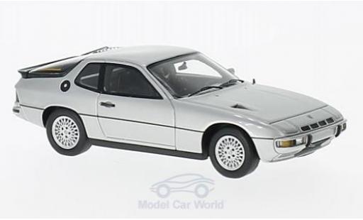 Coche miniatura Porsche 924 1/43 Spark Turbo gris 1979 Porsche 924 1/43 Spark Turbo gris 1979 coche miniatura