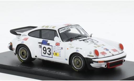 Coche miniatura Porsche 930 1/43 Spark No.93 24h Le Mans 1983 1:43 Porsche 930 1/43 Spark No.93 24h Le Mans 1983 1:43 coche miniatura