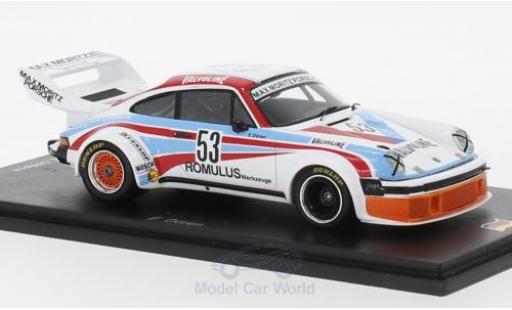 Coche miniatura Porsche 934 1977 1/43 Spark No.53 Max Moritz Valvoline DRM Zolder 1977 E.Dören Porsche 934 1977 1/43 Spark No.53 Max Moritz Valvoline DRM Zolder 1977 E.Dören coche miniatura