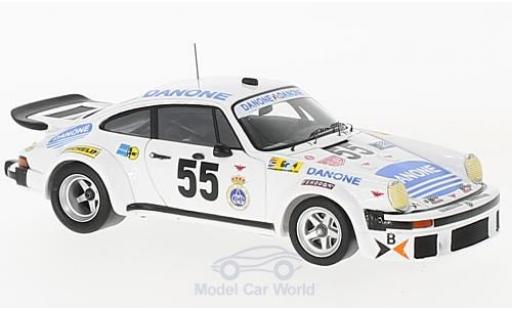 Coche miniatura Porsche 934 1977 1/43 Spark No.55 Danone 24h Le Mans 1977 J.Fernandez/E.Baturone/R.Tarradas Porsche 934 1977 1/43 Spark No.55 Danone 24h Le Mans 1977 J.Fernandez/E.Baturone/R.Tarradas coche miniatura
