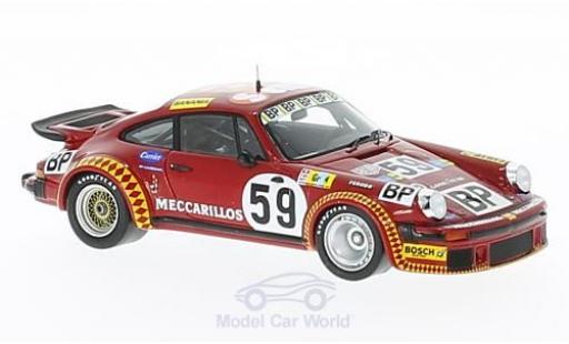 Coche miniatura Porsche 934 1977 1/43 Spark No.59 24h Le Mans 1977 F.Servanin/L.Ferrier/F.Hummel Porsche 934 1977 1/43 Spark No.59 24h Le Mans 1977 F.Servanin/L.Ferrier/F.Hummel coche miniatura