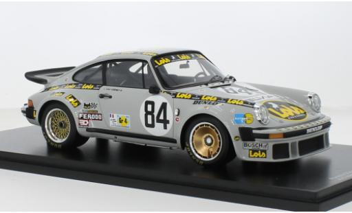 Coche miniatura Porsche 934 1979 1/18 Spark No.84 Lois 24h Le Mans 1:18 Porsche 934 1979 1/18 Spark No.84 Lois 24h Le Mans 1:18 coche miniatura