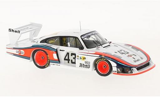 Coche miniatura Porsche 935 1/43 Spark /78 No.43 Martini 24h Le Mans 1978 Moby Gros R.Stommelen/M.Schurti Porsche 935 1/43 Spark /78 No.43 Martini 24h Le Mans 1978 Moby Gros R.Stommelen/M.Schurti coche miniatura