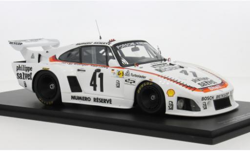 Coche miniatura Porsche 935 1979 1/18 Spark K3 24h Le Mans #41 1:18 Porsche 935 1979 1/18 Spark K3 24h Le Mans #41 1:18 coche miniatura
