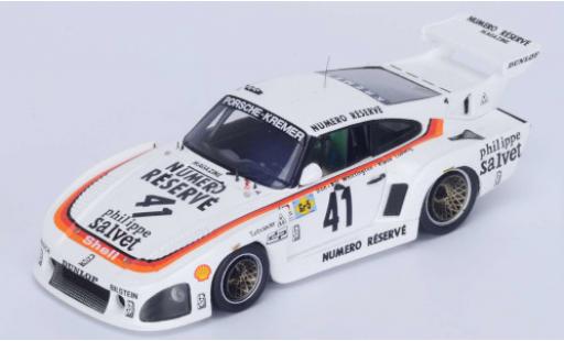 Coche miniatura Porsche 935 1978 1/43 Spark K3 No.41 Kremer Numero Reserve 24h Le Mans 1978 K.Ludwig/B.Whittington/D.Whittington Porsche 935 1978 1/43 Spark K3 No.41 Kremer Numero Reserve 24h Le Mans 1978 K.Ludwig/B.Whittington/D.Whittington coche miniatura