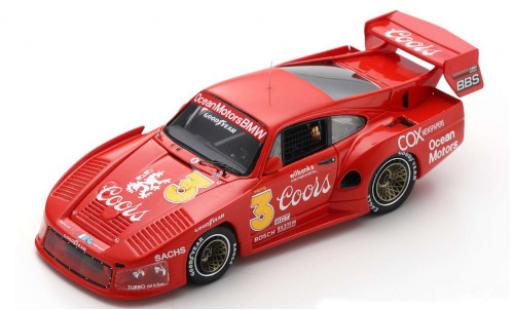 Coche miniatura Porsche 935 1980 1/43 Spark M16 No.3 Ocean Motors Coors Portland 1980 J.Busby Porsche 935 1980 1/43 Spark M16 No.3 Ocean Motors Coors Portland 1980 J.Busby coche miniatura
