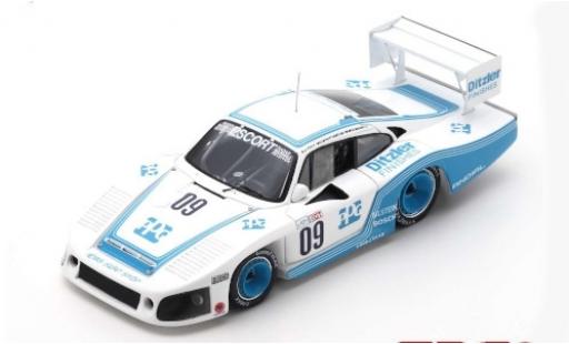 Coche miniatura Porsche 935 1/43 Spark No.09 6h Riverside 1983 M.Andretti/A.J.Foyt/B.Whittington Porsche 935 1/43 Spark No.09 6h Riverside 1983 M.Andretti/A.J.Foyt/B.Whittington coche miniatura