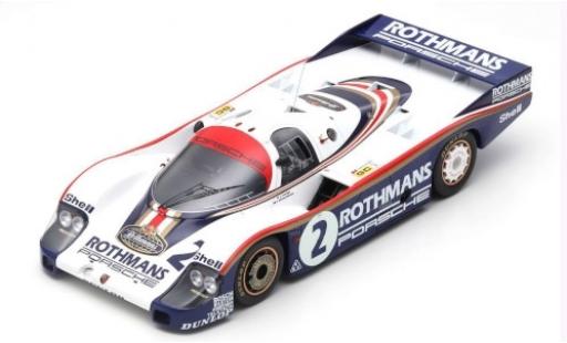 Coche miniatura Porsche 956 1982 1/18 Spark No.2 Rothmans Rothmans 24h Le Mans 1982 J.Mass/V.Schuppan Porsche 956 1982 1/18 Spark No.2 Rothmans Rothmans 24h Le Mans 1982 J.Mass/V.Schuppan coche miniatura