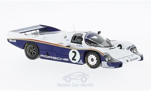 Coche miniatura Porsche 956 1983 1/43 Spark No.2 Rothmans Rothmans 24h Le Mans 1983 mit Decals J.Mass/S.Bellof Porsche 956 1983 1/43 Spark No.2 Rothmans Rothmans 24h Le Mans 1983 mit Decals J.Mass/S.Bellof coche miniatura