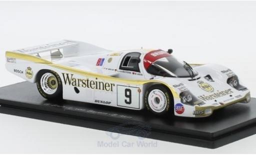 Coche miniatura Porsche 956 1984 1/43 Spark No.9 Warsteiner 24h Le Mans 1984 W.Brun/L.von Bayern/B.Akin Porsche 956 1984 1/43 Spark No.9 Warsteiner 24h Le Mans 1984 W.Brun/L.von Bayern/B.Akin coche miniatura
