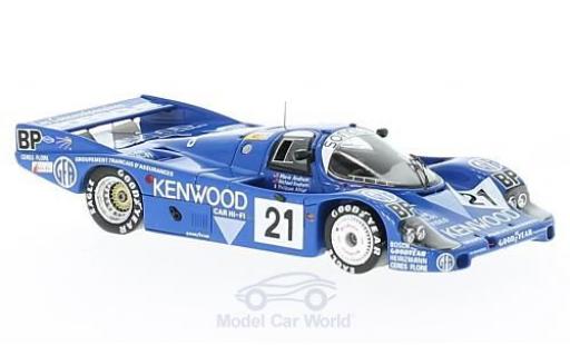 Coche miniatura Porsche 956 1983 1/43 Spark RHD No.21 Sonauto Kenwood 24h Le Mans 1983 M.Andretti/M.Andretti/P.Alliot Porsche 956 1983 1/43 Spark RHD No.21 Sonauto Kenwood 24h Le Mans 1983 M.Andretti/M.Andretti/P.Alliot coche miniatura