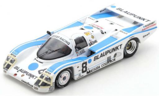 Coche miniatura Porsche 962 1987 1/43 Spark C No.8 Blaupunkt 24h Le Mans 1987 S.Dickens/H.Haywood/F.Jelinski Porsche 962 1987 1/43 Spark C No.8 Blaupunkt 24h Le Mans 1987 S.Dickens/H.Haywood/F.Jelinski coche miniatura